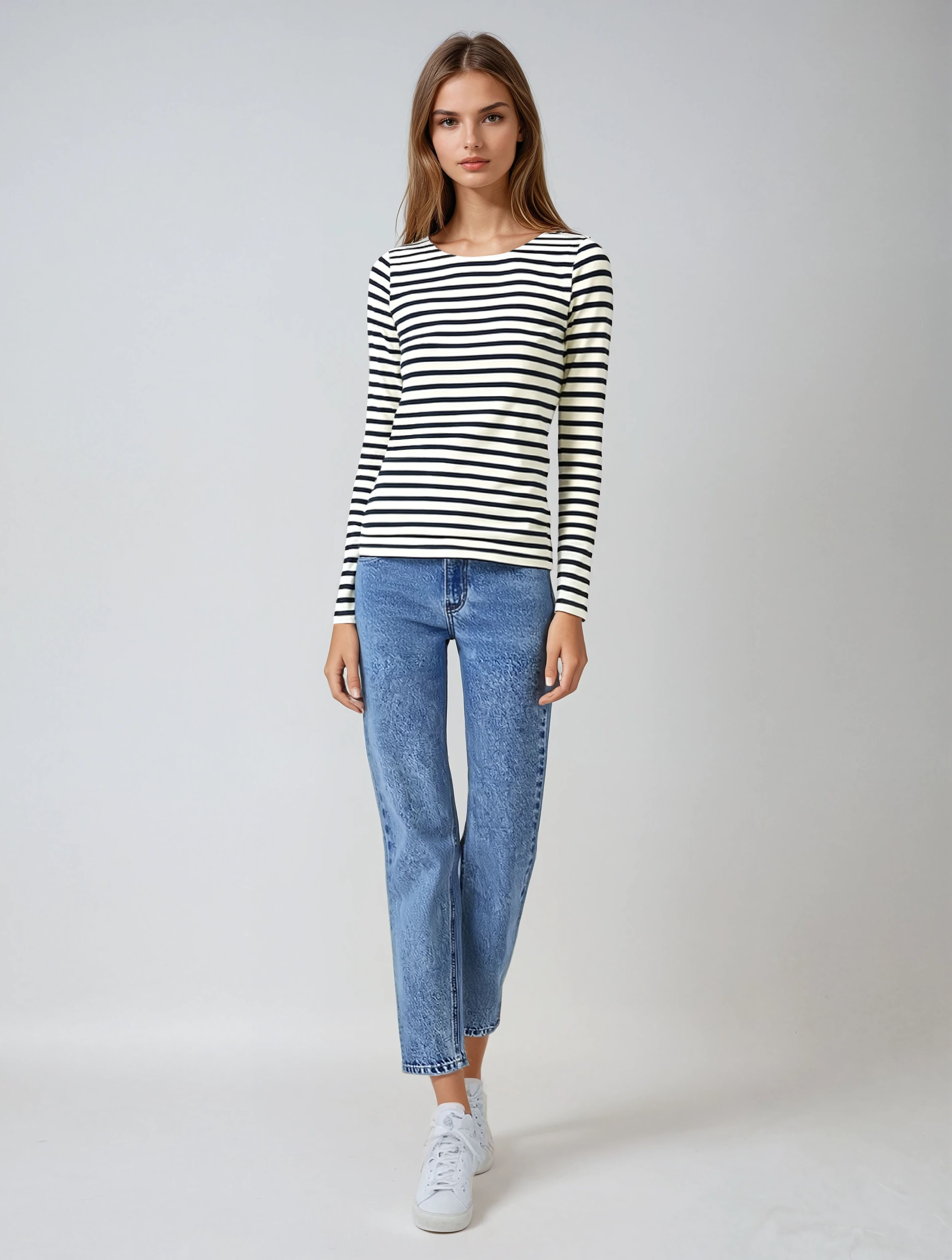 Heavy-Weight Cotton Breton Stripe T-Shirt
