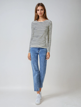 Load image into Gallery viewer, Heavy-Weight Cotton Breton Stripe T-Shirt