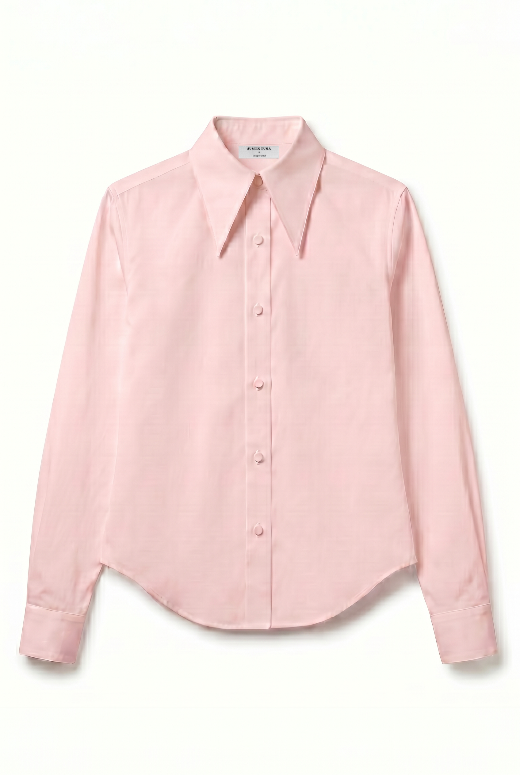 Spearpoint Collar Shirt - Pink