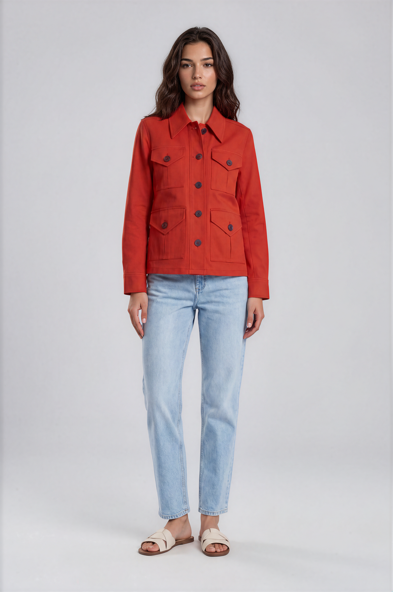 Field Jacket - Red