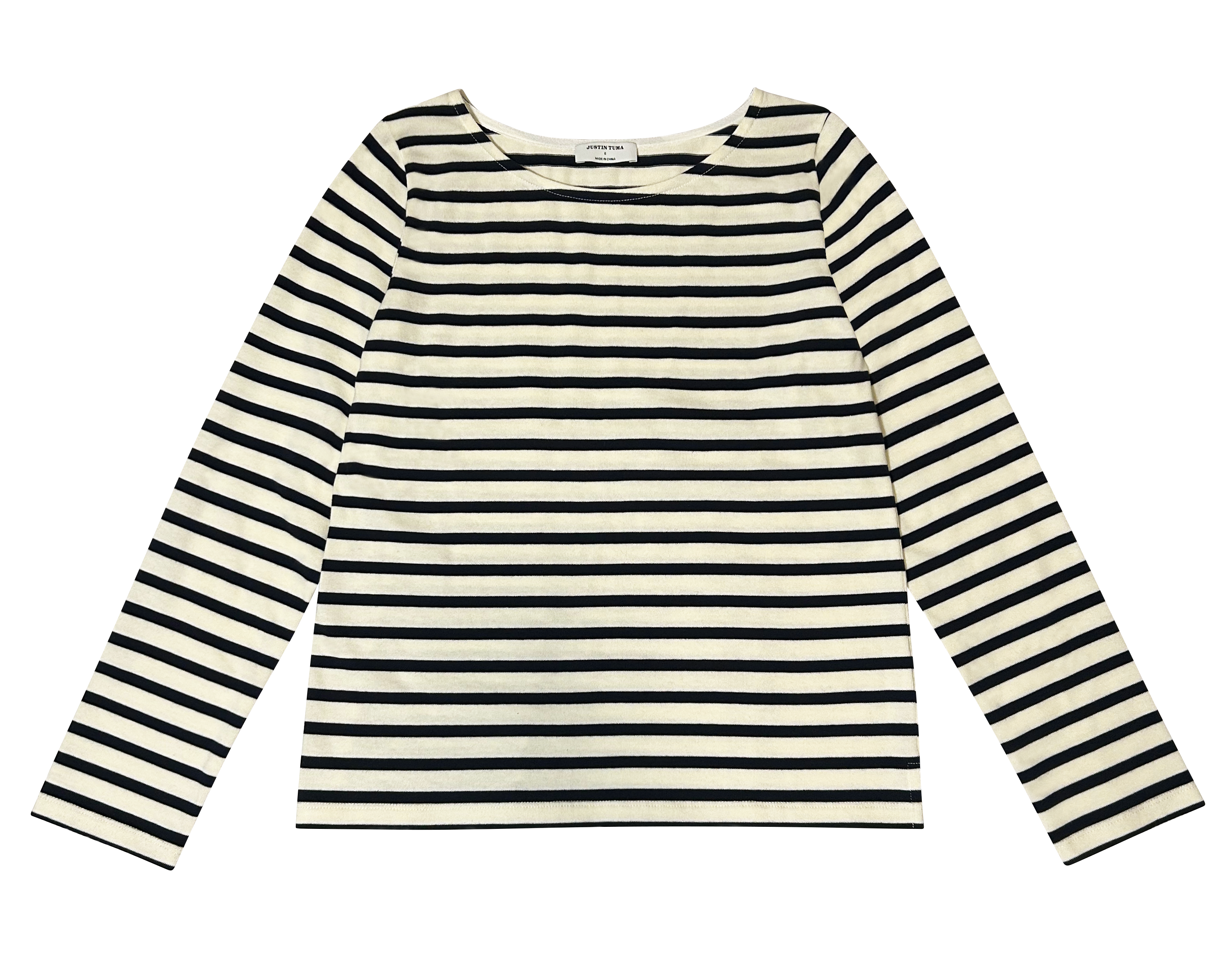Heavy-Weight Cotton Breton Stripe T-Shirt