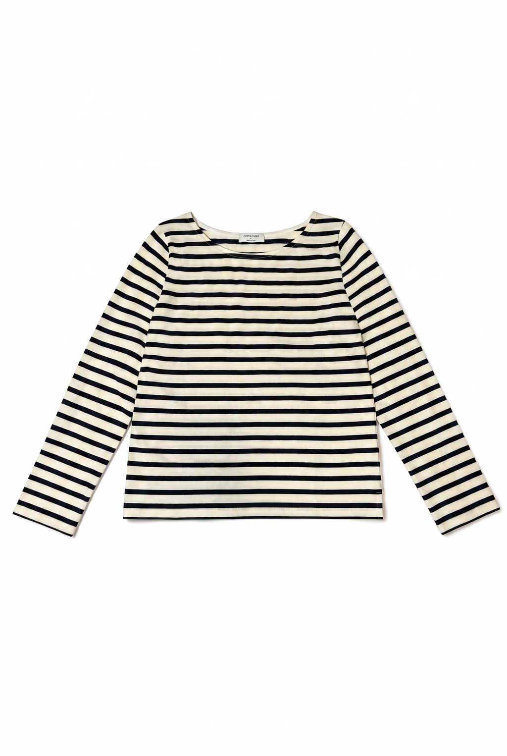 Breton Stripe T-Shirt in Heavy-Weight Cotton